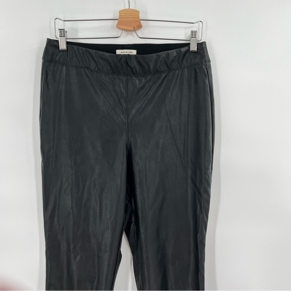 Max Studio Faux Leather Leggings L - Picture 3 of 4